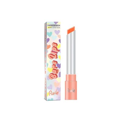 Rude - Bare Lips Tinted Lip Balm - Coral