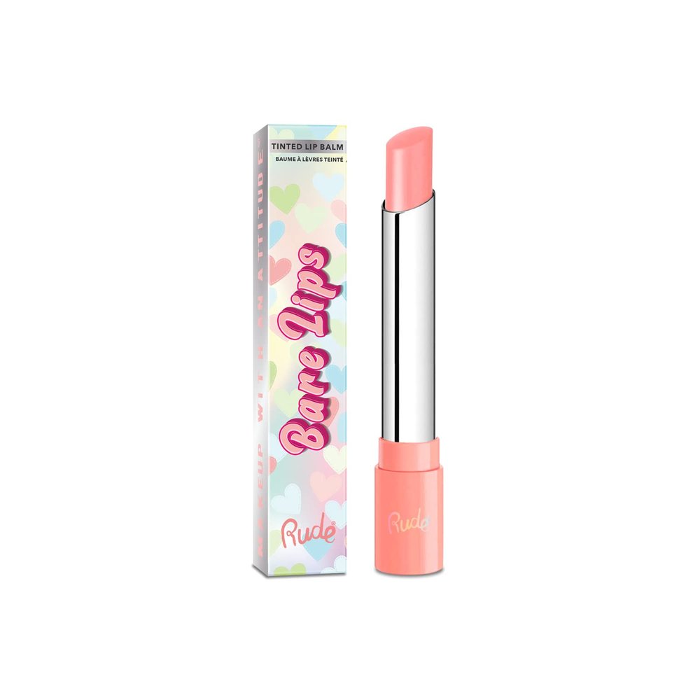 Rude - Bare Lips Tinted Lip Balm - Blush