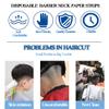 85 Counts Disposable Barber Neck Strip Professional Stretchy Paper Neck Band Protector Hairdressing Accessory Tool Barber Accessories Hair Washing Cutting Shaving Styling Coloring view 4