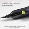 Remington Ultrastyle Rechargeable Rotary Shaver, Pr1320, Black/Neon Green view 4
