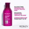 Redken Color Extend Magnetics Shampoo For Color-Treated Hair - Gently Cleanses & Protects Color, With Amino Acid, Sulfate-Free Shampoo view 3