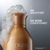 Redken All Soft Shampoo - Moisturizes & Hydrates Dry, Brittle Hair, Gently Cleanses and Softens, With Argan Oil, Safe For Color-Treated Hair, 10.1 Fl Oz view 2