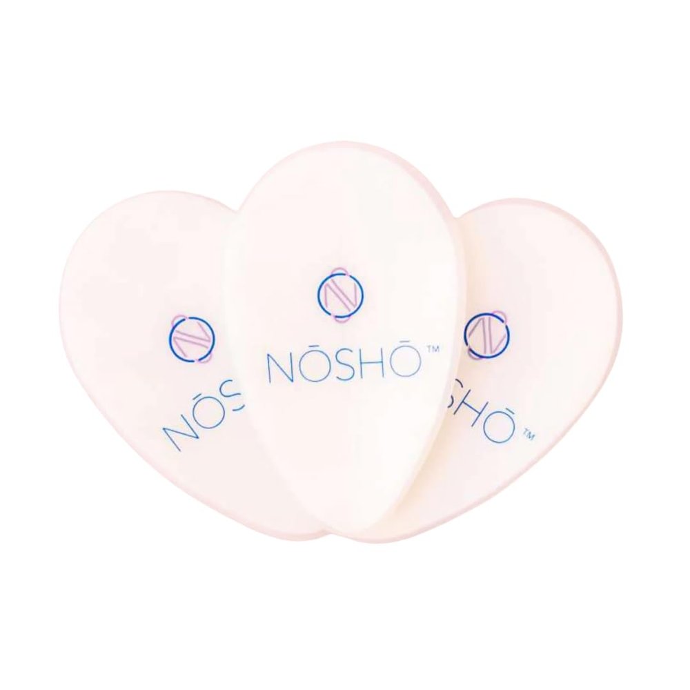 NOSHO Quickie 3-Pack (Anti-Camel Concealer, Reusable, Invisible, Adhesive Silicone Insert for Women, Front Wedgie Preventer, Underwear for Women)