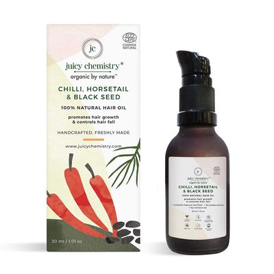 Dharma Juicy Chemistry Chilli, Horsetail, Blackseed Organic Hair Serum, 30 ml