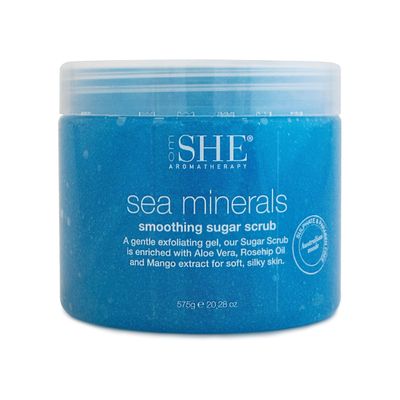 OM SHE Aromatherapy Sea Minerals Sugar Scrub