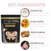 Auperwel Wax Beads for Hair Removal, 1.1LB Painless Salon Hard Wax Beans for Bikini, Eyebrow Facial, At Home Pearl Waxing Beads for Sensitive Skin with 20 Spatulas for Women Men(Rose) view 3