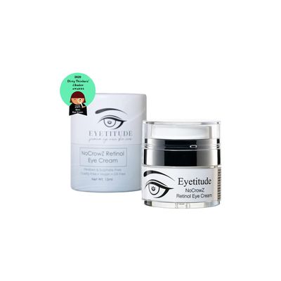 Eyetitude - NoCrowZ Retinol Eye Cream - Wrinkle Fighting, Rejuvenating Eye Cream (15ml)