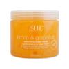 OM SHE Aromatherapy Lemon & Grapefruit Sugar Scrub view 1