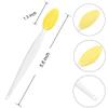 5 Pcs Facial Cleansing Brush,Lip Scrub Brush,Silicone Face Mask Brush for Face Scrubber & Lip Scrubber,For Massaging,Exfoliating,Remove Blackheads,Makeup Skincare Removal,DIY Mask view 4