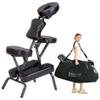 Master Massage Bedford Portable Lightweight Massage Chairs with Carrying Case Bag (Coffee) view 1