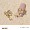 heiyun Ring 3D Diamond Charms Metal Manicure Nail Rhinestones Pendant Chain Nail Zircon DIY Nail Art Decorations(K8-1662) view 2