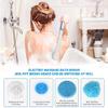 Electric Body Brush for Exfoliating and Massage, Color You Electric Bath Brush Body Scrubber Shower Brush with Long Handle, Soft Silicone Spinning Skin Brush with 4 Spin Brush Heads for Man and Women view 3