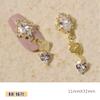 heiyun Ring 3D Diamond Charms Metal Manicure Nail Rhinestones Pendant Chain Nail Zircon DIY Nail Art Decorations(K8-1671) view 2