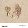 heiyun Ring 3D Diamond Charms Metal Manicure Nail Rhinestones Pendant Chain Nail Zircon DIY Nail Art Decorations(K8-1665) view 2