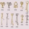 heiyun Ring 3D Diamond Charms Metal Manicure Nail Rhinestones Pendant Chain Nail Zircon DIY Nail Art Decorations(K8-1665) view 3
