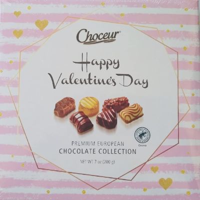 Choceur Premimum Euorpean Chocolate Collection Happy Valentinue's Day 7oz (200g) (Limit Edition) For Facial Care, Hair Care, Scalp Care Products_AB