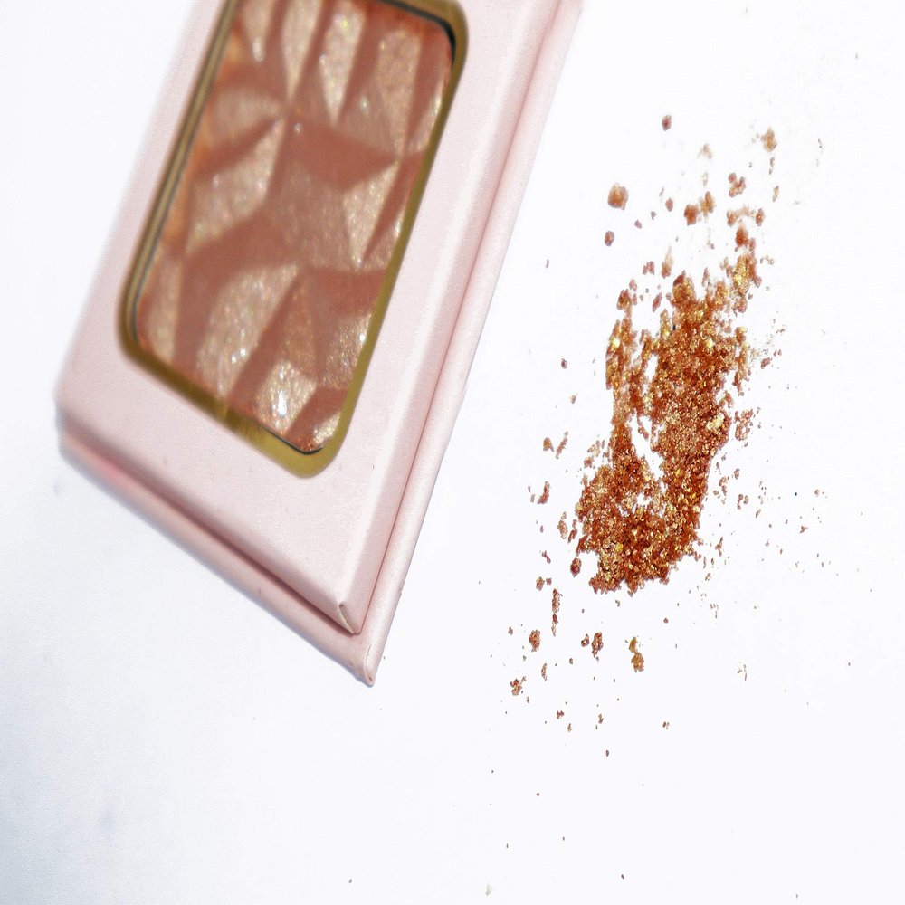 Alluring Faces Mini Face & Body Highlighter - Metallic Gold Shimmer mini Highlighting Makeup