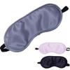 2 PCS Eye Mask Sleep Silk Shade Cover Blindfold Travel Relax Rest Sleeping Patch view 4