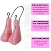 AKOAK 1 Pack Nose Shaper, Nose Plastic Clip, Painless Lifting Nose Straightener, Soft and Safe Silicone Nose Plastic, Nose Lifting Clip Beauty Tool for Women and Men (Pink) view 4