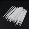 100 Pcs Disposable Makeup Lip Brushes Lipstick gloss brush Lip Gloss Applicators with Soft Brush Head Cosmetic Lip Brush Wands mini paint brushes for cookies (White) view 1