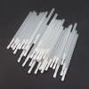 100 Pcs Disposable Makeup Lip Brushes Lipstick gloss brush Lip Gloss Applicators with Soft Brush Head Cosmetic Lip Brush Wands mini paint brushes for cookies (Transparent) view 1