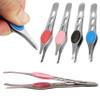 1 Stainless Steel Eyebrow Tweezer Slanted Precision Tip Hair Tweezerette Salon view 4