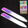4PC Crystal Glass Nail Files w/Case Manicure Nail Care Pedicure Fingernail File Crystal Nail Files Set with Box 4 Piece Beauty Glass Nail File with Case Quality Premium Crystal Nail File for Natural view 3