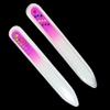 4PC Crystal Glass Nail Files w/Case Manicure Nail Care Pedicure Fingernail File Crystal Nail Files Set with Box 4 Piece Beauty Glass Nail File with Case Quality Premium Crystal Nail File for Natural view 4