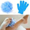 12Pc Shower Bath Glove Mesh Ball Wash Skin Massage Scrub Loofah Body Scrubber view 4