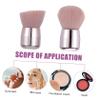 Beaupretty 2pcs Mushroom Shape Makeup Brush Portable Loose Powder and Foundation Brush for Professional and Home Use Material for Full Coverage and Blending view 4
