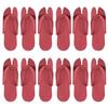 Spa and Hotel Accessories, Guest House Kit Guest Room Free Size 5MM Sole Disposable Slipper (Pack of 50), Red, Medium view 1