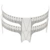 2PCS 8Inch Clear Plastic Tattoo Ruler Eyebrow Ruler Eyebrow Positioning Measure Tool for Tattoo Makeup view 1