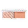 e.l.f. Cosmetics Bite-Size Face Duo, Highlighter, Bronzer & Blush Palette, Highly Pigmented, White Peach, 0.049 Oz (1.4g), 0.049 ounces view 3