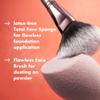 e.l.f. Complexion Brush & Sponge Duo, 2-Step Face Sponge & Makeup Brush Kit For Creating A Flawless Complexion, Vegan & Cruelty-Free view 2