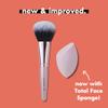 e.l.f. Complexion Brush & Sponge Duo, 2-Step Face Sponge & Makeup Brush Kit For Creating A Flawless Complexion, Vegan & Cruelty-Free view 3