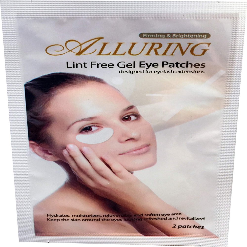 Alluring Eyelash Extensions Under Eye Anti-wrinkle Collagen Eye Pads Patches - BANANA SHAPE QTY 75