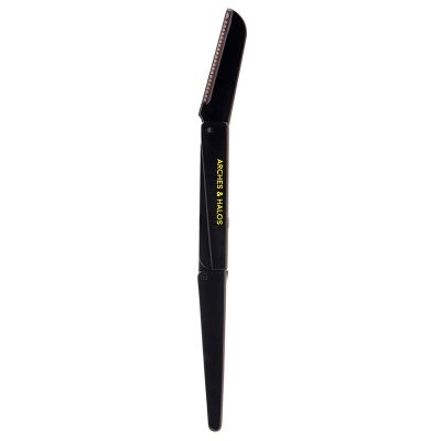 Arches and Halos Two Pack Tri-Fold Eyebrow Razor - Travel Size Eye Brow Razors for Women - Rust-Proof - Ease to Use for Precise Shaving - 1 pc