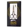 Arches and Halos Surgical Stainless Steel Eyebrow Scissors - Eyebrow Trimmer for Seamless Grooming - Short Sharp Blades for Precise Trimming - 1 pc view 4