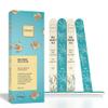 Onsen Secret Japanese Nail File - Professional 6-Pack Nail Files, Double Sided Natural & Acrylic Filers - 120/180 Grit - Disposable, Salon Smooth | Best Onsen File for Shiny Nails view 1