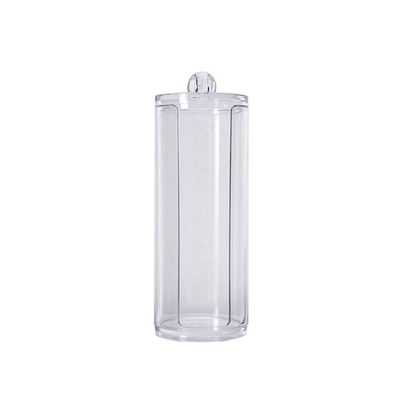 Acrylic Cotton Swab Makeup Organizer Storage Box Portable Container Make Up Cotton Pad Holder Cosmetics Organizer
