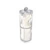 Acrylic Cotton Swab Makeup Organizer Storage Box Portable Container Make Up Cotton Pad Holder Cosmetics Organizer view 1