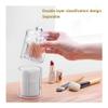 Storage Box Acrylic Multifunctional Round Storage Box Container Cosmetic Makeup Cotton Pad Organizer Holder Candy view 3