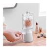 Storage Box Acrylic Multifunctional Round Storage Box Container Cosmetic Makeup Cotton Pad Organizer Holder Candy view 4