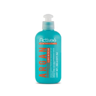 Activee Argan Leave In Cream 9oz | Intensive Hair Technology for colored and damaged hair Professional