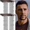 Aresvns Eyebrow Tattoo for Men!Realistic Fake Tattoo Eyebrows 88 Pairs Black,Popular 4D Imitation Eyebrows Transfer Stickers,Suitable Sizes Christmas Gift view 1