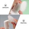 4pcs Foaming Soap Pump Bottle Brush Manual Face Cleansing Brush Cosmetic Bottle Facial Wash Gel Cleansing Milk view 2