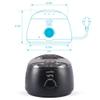 waxkiss Digital Hair Removal Warmer with See-Through Lid and 14oz Pot view 3