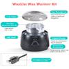 waxkiss Digital Hair Removal Warmer with See-Through Lid and 14oz Pot view 4