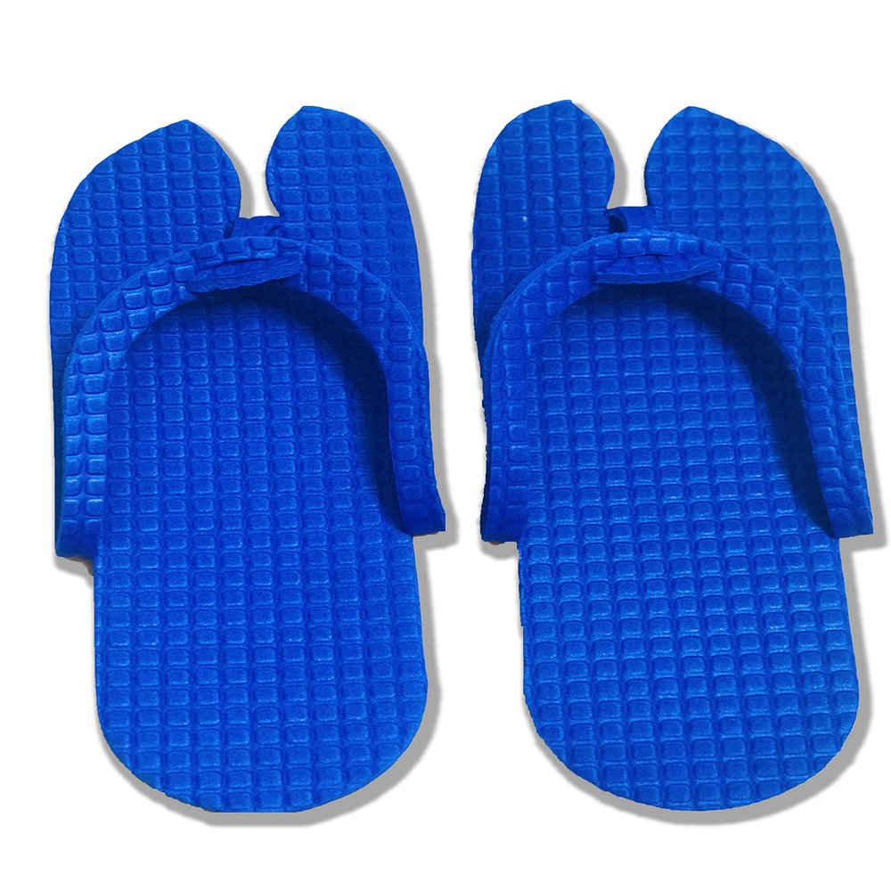 Chitra Artworks - Spa and Hotel Accessories, Guest House Kit Guest Room Free Size 5MM Sole Filp Flop Slipper (Blue)