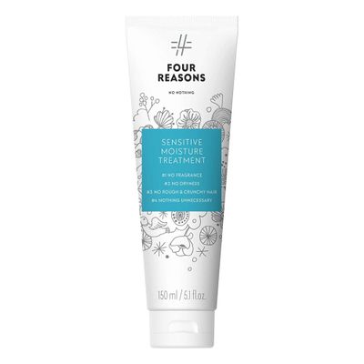 No nothing Sensitive Moisture Treatment - Perfume-free, Moisturising Intensive Treatment - For Dry and Damaged Hair - 100% Vegan -150 ml (New Packaging)